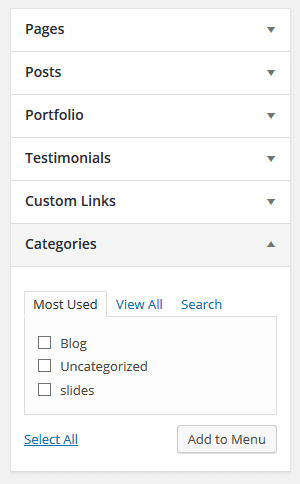 WordPress Tutorial - Adding a Category to a WordPress Menu