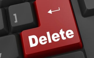 Deleting a menu item in WordPress