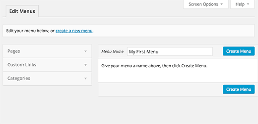 WordPress Tutorial - Creating a Menu in WordPress