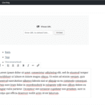 Adding paragraph text in Gutenberg