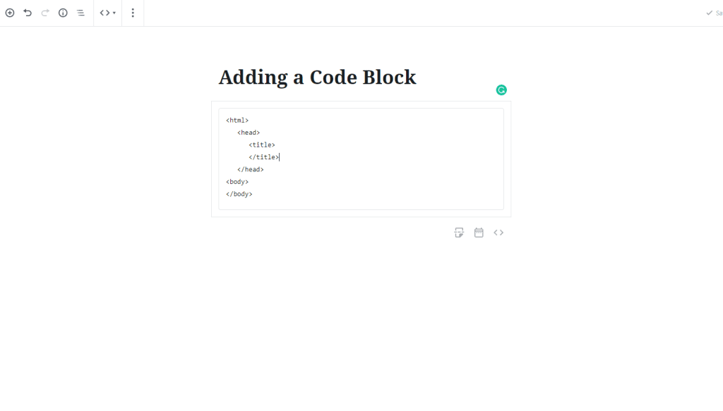 Adding a Code Block to Gutenberg- WordPress 5.0