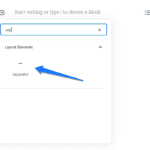 How to Add a Separator Block in WordPress