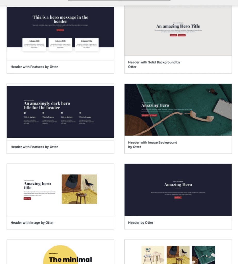 Otter Blocks for the WordPress Block Editor